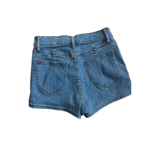 BDG Pinup Super High Rise Light Wash Shorts Size 25 - Picture 4 of 9